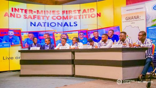Golden Star Wassa Ltd wins national finals of the 2023 Inter Mines First Aid and Safety Competition