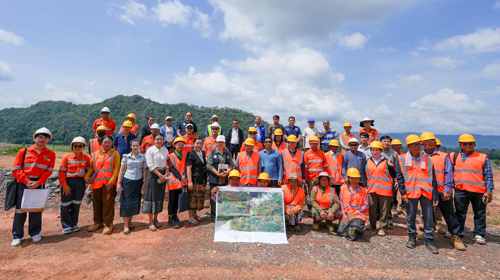 A Local Public Consultation Meeting on the ESIA for the Far Western Project, Sepon Mine