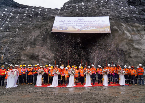 Deep ramp engineering in Discovery mining area of LXML started