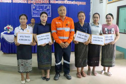 LXML Supports Volunteer Teachers in the Vilabouly District, Savannakhet Province.