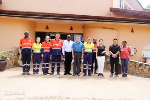 Chinese Economic and Commercial Counsellor, Mr. Li Yaohong visits Golden Star Wassa Mine