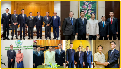 Chairman Wang Jianhua Visited Laos to Investigate the Operation of LXML and Called on the Leaders of the Lao Government, Relevant Departments and Enterprises