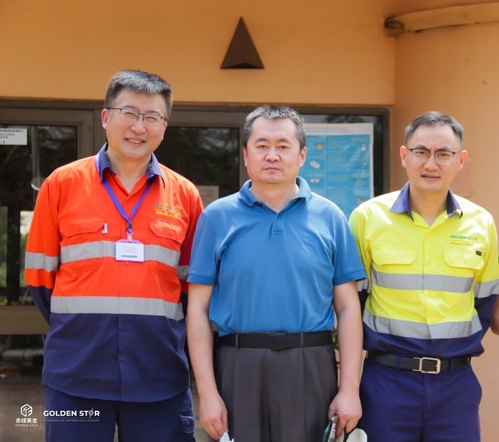Chinese Economic and Commercial Counsellor, Mr. Li Yaohong visits Golden Star Wassa Mine