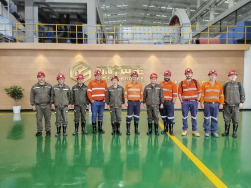 A delegation from LXML Sepon Mine of Chifeng Gold visited domestic mining subsidiaries for investigation
