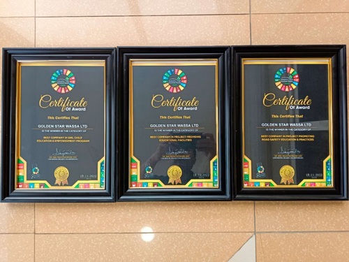 Golden Star Wassa Ltd. Won Three Best Awards in Ghana Sustainability & Social Investment Awards